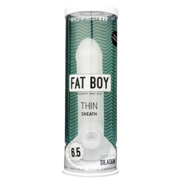 Fat Boy Thin - Penis Sleeve (17cm) - Milky White 