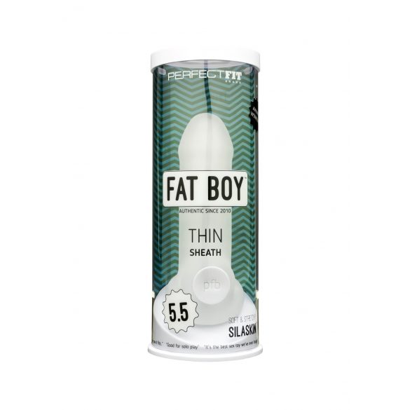 Fat Boy Thin - Penis Sleeve (15cm) - Milky White 