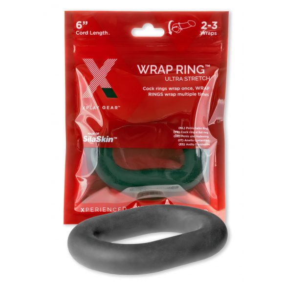 Ultra Thick Cock Ring - Black (15cm) 