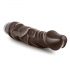 Dr. Skin Vibe No.6 - Realistic Vibrator (Brown) 