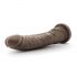 Dr. Skin 8.5 - Realistic Suction Cup Dildo - Brown (20.5cm) 