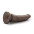 Dr. Skin 8.5 - Realistic Suction Cup Dildo - Brown (20.5cm) 