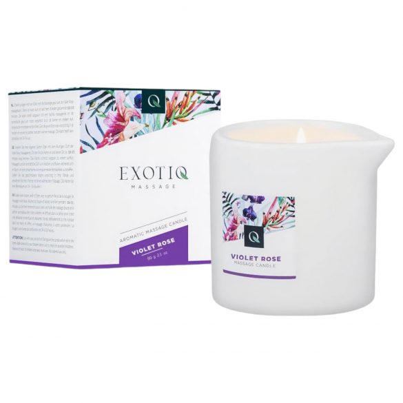 Exotic Violet Rose - Massage Candle (60g) 