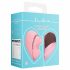 Loveline Tapping Heart - rechargeable clitoral vibrator (pink)