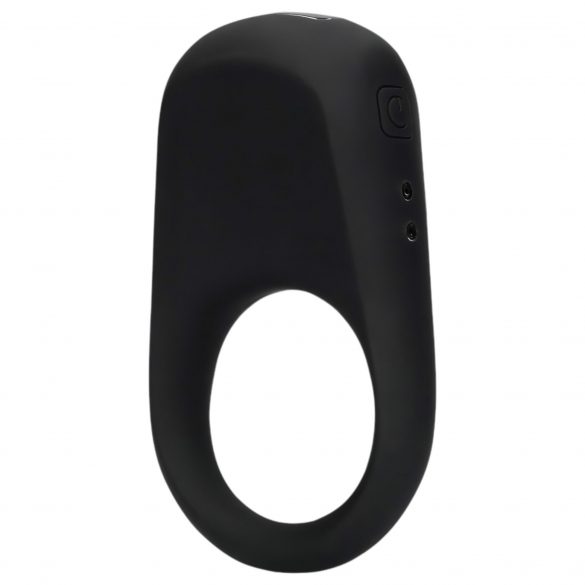 Loveline - Rechargeable Vibrating Cock Ring (Black) 