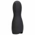 Loveline - Rechargeable Vibrating Masturbator (Black) 