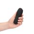 Loveline - Rechargeable Vibrating Masturbator (Black) 