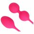 Loveline - Weighted Kegel Balls Set - 2 Piece (Pink) 