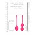 Loveline - Weighted Kegel Balls Set - 2 Piece (Pink) 