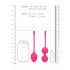 Loveline - Weighted Ben Wa Ball Set - 2 Pieces (Pink)