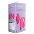 Loveline - rechargeable, remote control couple's vibrator (pink)