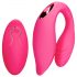 Loveline - rechargeable, remote control couple's vibrator (pink)