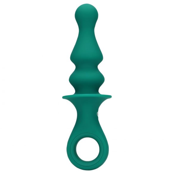 Loveline - Rechargeable Beaded Anal Vibrator (Green)