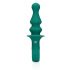 Loveline - Rechargeable, Beaded Anal Vibrator (Green) 