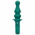 Loveline - Rechargeable, Beaded Anal Vibrator (Green) 