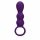 Loveline - rechargeable ball-shaped anal vibrator (purple) 