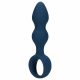 Loveline - Anal Dildo with Ring Handle - Small (Blue) 