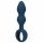 Loveline - Anal Dildo with Finger Loop - Medium (Blue) 