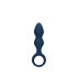 Loveline - Anal Dildo with Finger Loop - Medium (Blue) 