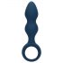 Loveline - Anal Dildo with Finger Loop - Medium (Blue) 