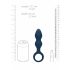 Loveline - Anal Dildo with Holding Ring - Large (Blue) 