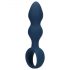 Loveline - Anal Dildo with Grip Ring - Large (Blue)