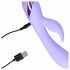 Loveline - Rechargeable Bunny Clitoral Vibrator (Purple) 