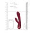 Loveline - Cordless Clitoral Vibrator (Burgundy) 