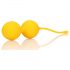 Loveline - Silicone Kegel Balls Set - 2 Piece (Yellow) 