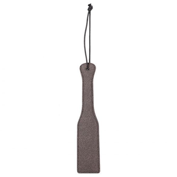 Ouch - Elegant Leather Spanker (Titanium Grey) 