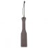 Ouch - Elegant Leather Spanker (Titanium Grey) 