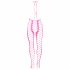 Ouch! - Fluorescent Open Jumpsuit (Pink) 