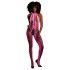 Ouch! - Fluorescent Open Jumpsuit (Pink)  - XL-4XL