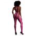 Ouch! - Fluorescent Open Jumpsuit (Pink)  - XL-4XL