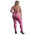 Ouch! - Fluorescent Open Jumpsuit (Pink)  - XL-4XL