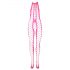 Ouch! - Fluorescent Open Jumpsuit (Pink)  - XL-4XL