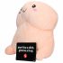 Huggable Fat Penis Plush - 30cm (Natural) 