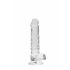 REALROCK - Transparent Lifelike Dildo - Clear (17cm) 