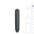 Easytoys Bullet - Waterproof Stick Vibrator (Black) 