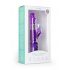 Easytoys Rabbit - Rotating Beaded Clitoral Vibrator (Purple) 