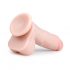 Easytoys - Suction Cup Dildo with Balls (17.5cm) - Natural 