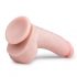 Easytoys - Suction Cup Dildo with Balls (20cm) - Natural 