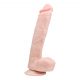 Easytoys - Suction Cup Realistic Dildo with Testicles (26.5cm) - Natural 