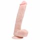 Easytoys - Suction Cup Realistic Dildo with Testicles (26.5cm) - Natural 