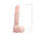 Easytoys - Large Suction Cup Dildo with Balls (29.5cm) - Natural 