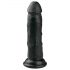 Easytoys - Suction Cup Realistic Dildo (15.5cm) - Black 