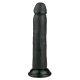 Easytoys - Suction Cup Realistic Dildo (20.5cm) - Black 