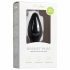 Easytoys - Small Silicone Butt Plug (Black) 