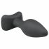 Easytoys - Small Silicone Butt Plug (Black) 