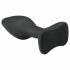 Easytoys - Small Silicone Butt Plug (Black) 